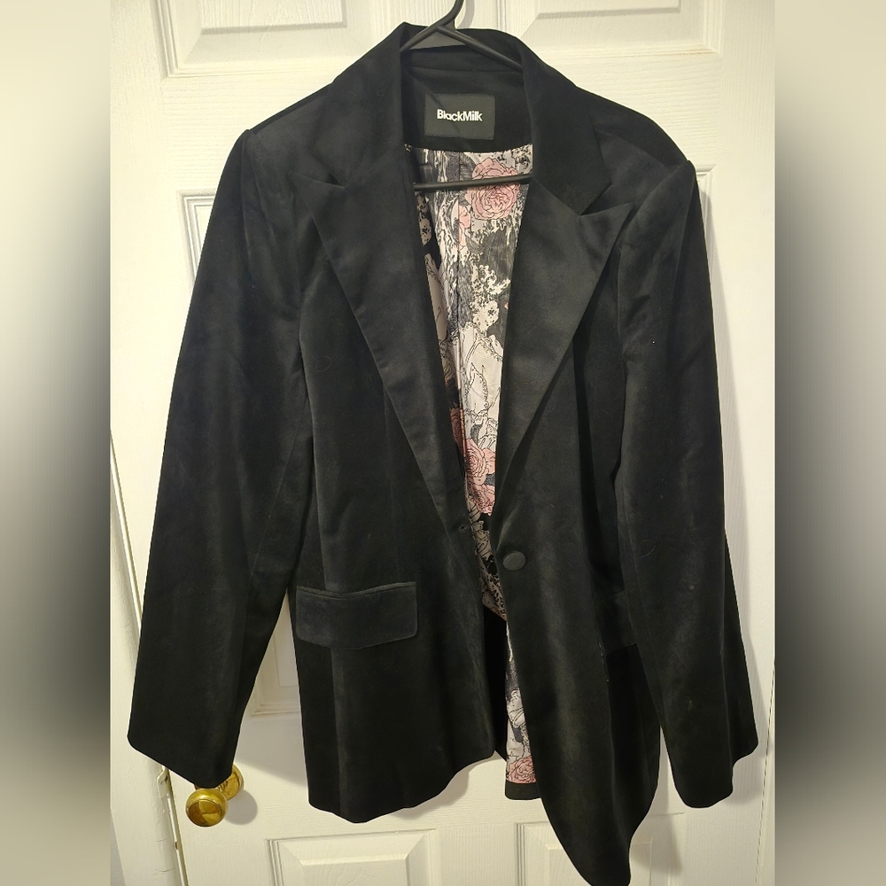 BlackMilk Black Velvet Buriak Games Blazer